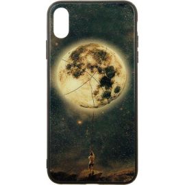 Купить Чехол-накладка TOTO Glass Fashionable Case Apple iPhone XS Star Space, фото , характеристики, отзывы