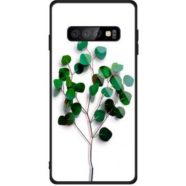 Купить Чехол-накладка TOTO Glass Fashionable Case Samsung Galaxy S10 Tree of Life White, фото , характеристики, отзывы
