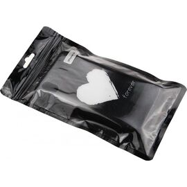Придбати Чехол-накладка TOTO Glass Fashionable Case Apple iPhone XR White Heart on Black, image , характеристики, відгуки