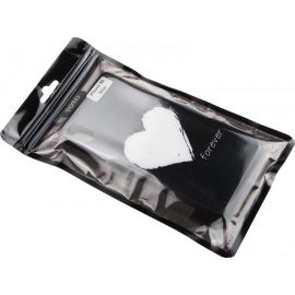 Придбати Чехол-накладка TOTO Glass Fashionable Case Apple iPhone XS Max White Heart on Black, image , характеристики, відгуки