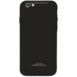 Купить Чехол-накладка TOTO Pure Glass Case Apple iPhone 6/6s Black, фото , характеристики, отзывы