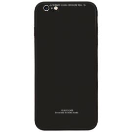 Придбати Чехол-накладка TOTO Pure Glass Case Apple iPhone 6 Plus/6S Plus Black, image , характеристики, відгуки