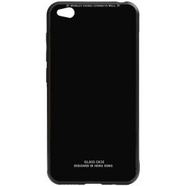 Купить Чехол-накладка TOTO Pure Glass Case Xiaomi Redmi Go Black, фото , характеристики, отзывы