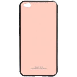 Купить Чехол-накладка TOTO Pure Glass Case Xiaomi Redmi Go Pink, фото , характеристики, отзывы