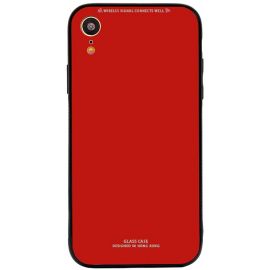 Придбати Чехол-накладка TOTO Pure Glass Case Apple iPhone XR Red, image , характеристики, відгуки