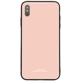 Придбати Чехол-накладка TOTO Pure Glass Case Apple iPhone XS Max Pink, image , характеристики, відгуки