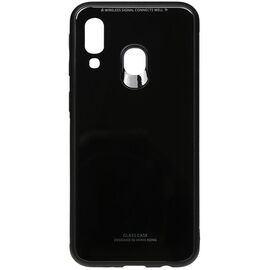 Придбати Чехол-накладка TOTO Pure Glass Case Samsung Galaxy A40 Black, image , характеристики, відгуки