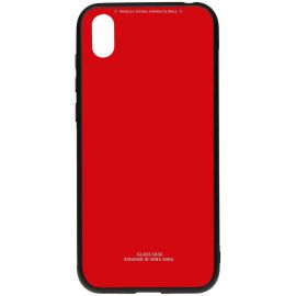 Купить Чехол-накладка TOTO Pure Glass Case Huawei Y5 2019 Red, фото , характеристики, отзывы