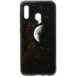 Придбати Чехол-накладка TOTO Cartoon Print Glass Case Huawei Y7 2019 Starry Sky, image , характеристики, відгуки