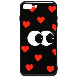 Придбати Чехол-накладка TOTO Cartoon Print Glass Case Apple iPhone 7 Plus/8 Plus Just Eatit, image , характеристики, відгуки
