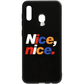 Купить Чехол-накладка TOTO Cartoon Print Glass Case Samsung Galaxy A20/A30 Nice, nice., фото , характеристики, отзывы