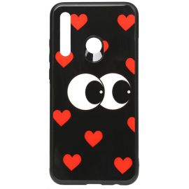 Купить Чехол-накладка TOTO Cartoon Print Glass Case Huawei P Smart+ 2019 Just Eatit, фото , характеристики, отзывы