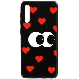 Придбати Чехол-накладка TOTO Cartoon Print Glass Case Samsung Galaxy A30s/A50/A50s Just Eatit, image , характеристики, відгуки