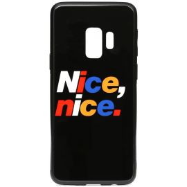 Купить Чехол-накладка TOTO Cartoon Print Glass Case Samsung Galaxy S9 Nice, nice., фото , характеристики, отзывы