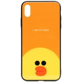 Купить Чехол-накладка TOTO Cartoon Print Glass Case Apple iPhone X/XS Line friends Sally, фото , характеристики, отзывы