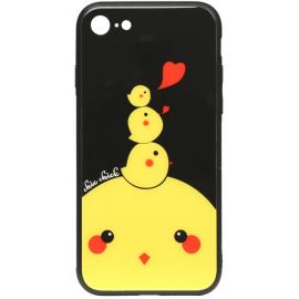 Купить Чехол-накладка TOTO Cartoon Print Glass Case Apple iPhone 7/8/SE 2020 Chicken Chick, фото , характеристики, отзывы