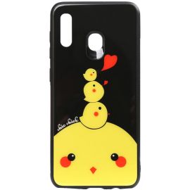 Купить Чехол-накладка TOTO Cartoon Print Glass Case Huawei Y7 2019 Chicken Chick, фото , характеристики, отзывы