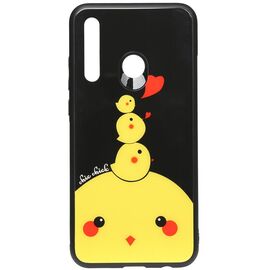 Купить Чехол-накладка TOTO Cartoon Print Glass Case Huawei P Smart+ 2019 Chicken Chick, фото , характеристики, отзывы