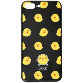 Купить Чехол-накладка TOTO Cartoon Print Glass Case Apple iPhone 7 Plus/8 Plus Chick, фото , характеристики, отзывы