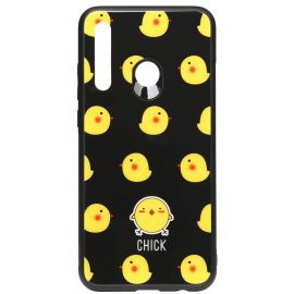 Купить Чехол-накладка TOTO Cartoon Print Glass Case Huawei P Smart+ 2019 Chick, фото , характеристики, отзывы