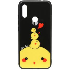 Купить Чехол-накладка TOTO Cartoon Print Glass Case Xiaomi Redmi 7 Chicken Chick, фото , характеристики, отзывы
