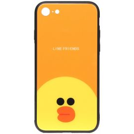 Купить Чехол-накладка TOTO Cartoon Print Glass Case Apple iPhone 7/8/SE 2020 Line friends Sally, фото , характеристики, отзывы