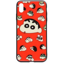 Купить Чехол-накладка TOTO Cartoon Print Glass Case Apple iPhone XS Max A monkey, фото , характеристики, отзывы