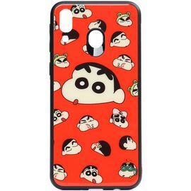 Купить Чехол-накладка TOTO Cartoon Print Glass Case Samsung Galaxy A40 A monkey, фото , характеристики, отзывы