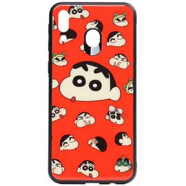 Купить Чехол-накладка TOTO Cartoon Print Glass Case Samsung Galaxy M20 A monkey, фото , характеристики, отзывы