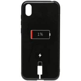 Купить Чехол-накладка TOTO Cartoon Print Glass Case Huawei Y5 2019 Battery Charge, фото , характеристики, отзывы