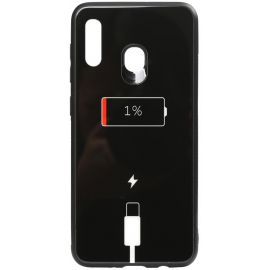 Придбати Чехол-накладка TOTO Cartoon Print Glass Case Huawei Y7 2019 Battery Charge, image , характеристики, відгуки
