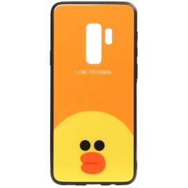 Придбати Чехол-накладка TOTO Cartoon Print Glass Case Samsung Galaxy S9+ Line friends Sally, image , характеристики, відгуки