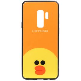 Купить Чехол-накладка TOTO Cartoon Print Glass Case Samsung Galaxy S9+ Line friends Sally, фото , характеристики, отзывы