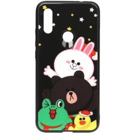 Купить Чехол-накладка TOTO Cartoon Print Glass Case Xiaomi Redmi 7 Line friends all about, фото , характеристики, отзывы