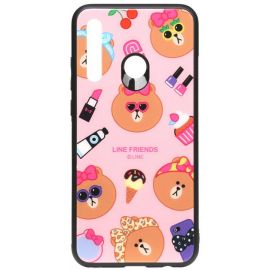 Купить Чехол-накладка TOTO Cartoon Print Glass Case Huawei P Smart+ 2019 Line friends Linc, фото , характеристики, отзывы