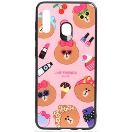 Придбати Чехол-накладка TOTO Cartoon Print Glass Case Huawei Y7 2019 Line friends Linc, image , характеристики, відгуки
