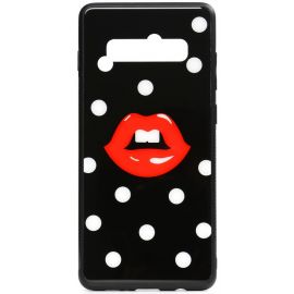 Купить Чехол-накладка TOTO Cartoon Print Glass Case Samsung Galaxy S10 Red Lips, фото , характеристики, отзывы