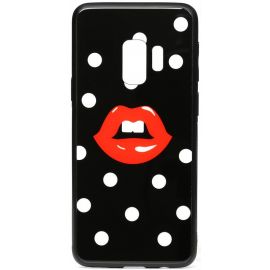 Придбати Чехол-накладка TOTO Cartoon Print Glass Case Samsung Galaxy S9 Red Lips, image , характеристики, відгуки