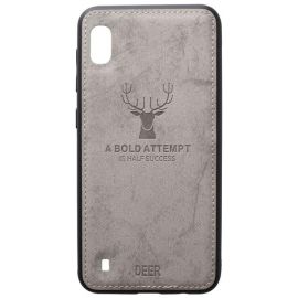 Купить Чехол-накладка TOTO Deer Shell With Leather Effect Case Samsung Galaxy A10 Grey, фото , характеристики, отзывы