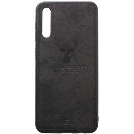 Придбати Чехол-накладка TOTO Deer Shell With Leather Effect Case Samsung Galaxy A40 Black, image , характеристики, відгуки