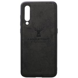 Купить Чехол-накладка TOTO Deer Shell With Leather Effect Case Xiaomi Mi 9 Black, фото , характеристики, отзывы