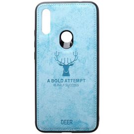 Придбати Чехол-накладка TOTO Deer Shell With Leather Effect Case Xiaomi Redmi 7 Blue, image , характеристики, відгуки