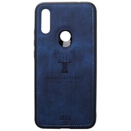 Купить Чехол-накладка TOTO Deer Shell With Leather Effect Case Xiaomi Redmi 7 Dark Blue, фото , характеристики, отзывы