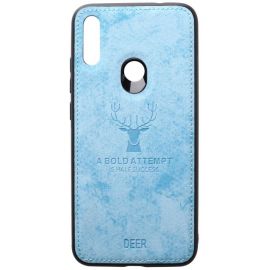 Купить Чехол-накладка TOTO Deer Shell With Leather Effect Case Xiaomi Redmi Note 7 Blue, фото , характеристики, отзывы
