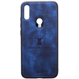 Придбати Чехол-накладка TOTO Deer Shell With Leather Effect Case Xiaomi Redmi Note 7 Dark Blue, image , характеристики, відгуки