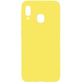 Придбати Чехол-накладка TOTO 1mm Matt TPU Case Samsung Galaxy A20/A30 Yellow, image , характеристики, відгуки