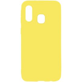 Придбати Чехол-накладка TOTO 1mm Matt TPU Case Samsung Galaxy A40 Yellow, image , характеристики, відгуки