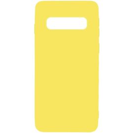 Купить Чехол-накладка TOTO 1mm Matt TPU Case Samsung Galaxy S10 Yellow, фото , характеристики, отзывы