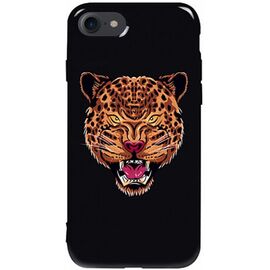 Купить Чехол-накладка TOTO Pure TPU 2mm Print Case Apple iPhone 7/8/SE 2020 #27 Leopard Black, фото , характеристики, отзывы