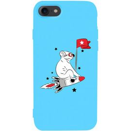 Придбати Чехол-накладка TOTO Matt TPU 2mm Print Case Apple iPhone 7/8/SE 2020 #46 Koala Sky Blue, image , характеристики, відгуки